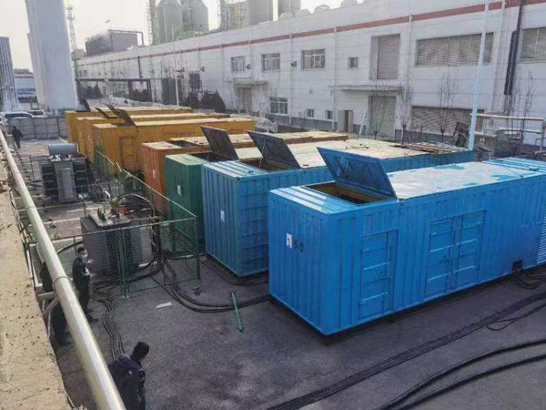 昌江柴油发电机出租案例展示